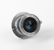 NIPPON KOGAKU: Collapsible Leica screw mount Nikkor-Q&middot;C 50mm f3.5 rangefinder lens [#7051231], c. 1947, with rear cap. - 2