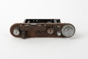 LEITZ: Prototype body shell element, likely&nbsp;Leica II, c. 1930s. - 4
