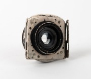 LEITZ: Elmar 50mm f3.5 lens [#111354], c. 1931, in Nagel housing with Compur rim-set shutter. - 2