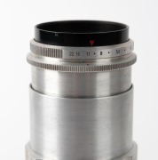 CARL ZEISS JENA: Circa 1950s Triotar T 135mm f4 [#3970959], with screw mount. - 3