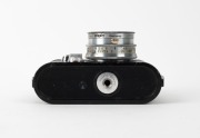 BERNING ROBOT: Robot Star 25 viewfinder camera [#2-190644], c. 1969, in black with Xenar 38mm f2.8 lens [#6269083]. - 5