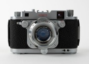 BERNING ROBOT: Robot Royal III Mod. III rangefinder camera [#G-120112], c. 1953, with Xenon 40mm f1.9 lens [#3434324]. - 2