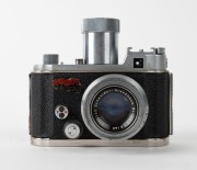 BERNING ROBOT: Robot Star viewfinder camera [#D130877], c. 1952, with Xenon 40mm f1.9 lens [#2584133]. - 2