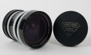 ANG&Eacute;NIEUX: Black-and-chrome Alpa-mount P. Ang&eacute;nieux&nbsp;28mm f3.5 Type R11 Retrofocus&nbsp;lens [#414203], c. 1961, with front and rear lens caps. - 2