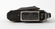WELTA: Weltur 4.5x6 vertical-folding camera, c. 1935, in black with Radionar 75mm f2.9 lens [#853793] and Compur-Rapid shutter. - 4