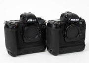 NIPPON KOGAKU: Two c. 2000 digital SLR cameras - one Nikon D1 camera body [#5028942], and one Nikon D1x camera body [#5146545]. (2 cameras)