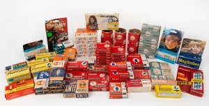 VARIOUS MANUFACTURERS: Bulk lot of approximately three hundred and ninety flash bulbs, all in their retail packaging, of varying size and type from such manufacturers as Atlas, General Electric, Mazdaflash, Osram, Pacific, Philips, Sylvania, and Wotan. (390 items)