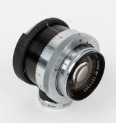 ZEISS IKON: Contax mount Sonnar&nbsp;50mm f1.5 lens [#1977950], c. 1955, in rare Zeiss Ikon Stuttgart 563/012&nbsp;focusing helix accessory.