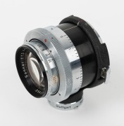 ZEISS IKON: Contax mount Sonnar&nbsp;50mm f1.5 lens [#1977950], c. 1955, in rare Zeiss Ikon Stuttgart 563/012&nbsp;focusing helix accessory. - 2