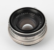 CARL ZEISS JENA: Pancolar 50mm f2 lens, c. 1963, in Exakta Varex mount. - 2