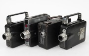 KODAK: Four 16mm movie cameras - one Cin&eacute; Kodak Model B-B, one Magazine Cin&eacute; Kodak, one Cin&eacute; Kodak Royal Magazine, and one Cin&eacute; Kodak Magazine 16. (4 movie cameras)