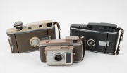 POLAROID: Three instant film cameras - one Polaroid 120 Land Camera, one Polaroid 800 Land Camera, and one Polaroid J33 Land Camera. (3 cameras) - 2