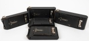 KODAK: Five c. late 1920s vertical-folding cameras - three No. 1 Pocket Kodaks&nbsp;with varying shutter, lens, and body details, together with two No. 1A Pocket Kodaks&nbsp;with differing lens and shutter details. (5 cameras) - 2