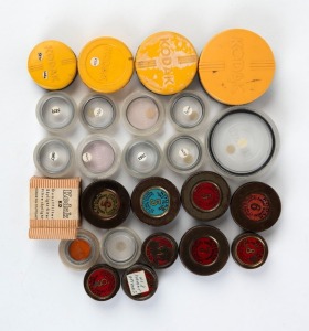 KODAK: Twenty-five Kodak lens filters in their original tin, plastic case, or maker's box. (25 items)