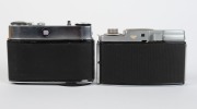 KODAK: Five c. early 1960s 35mm cameras - one Retinette F Type 022/9 [#323373], one Retinette Ia Type 042 [#185130] in maker's box, one Motormatic 35F [#039667], and two Colorsnap 35s [#101973 & 32953]. (5 cameras) - 3