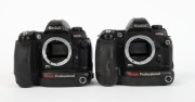 KODAK: Two c. 2002 Kodak DCS Pro 14n digital SLR camera bodies [#07644 & #03789]. (2 cameras) - 2
