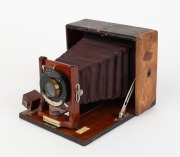 SENECA: 4x5 Seneca folding plate camera, c. 1910, with Seneca Duo dustproof shutter. - 2