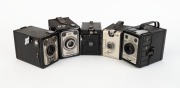 VARIOUS MANUFACTURERS: Five box cameras - one Braun Imperial, one Fodor Fodor-Box, one Coronet Super-Flash, one Hanimex Eaglet, and one Lumi&egrave;re P I. (5 cameras)