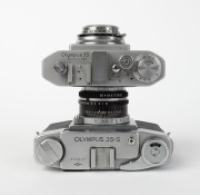 OLYMPUS: Two c. 1950s rangefinder cameras - one Olympus 35 Model 4 with Zuiko C. 40mm f3.5 lens, and one Olympus 35-S with E. Zuiko 48mm f2.8 lens. (2 cameras) - 4