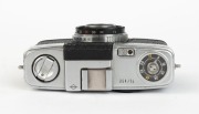 OLYMPUS: Black and chrome Olympus-Pen S half-frame camera, c. 1960, with D. Zuiko 30mm f2.8 lens. - 4