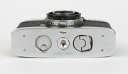 OLYMPUS: Black and chrome Olympus-Pen S half-frame camera, c. 1960, with D. Zuiko 30mm f2.8 lens. - 5