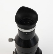 LEITZ: PLOOT&nbsp;mirror reflex housing [#2365] with POOIM finder, c. 1935.&nbsp;Early accessory designed to adapt rangefinder cameras into pseudo-SLR. - 2