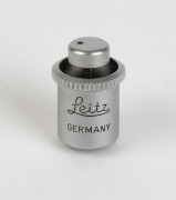 LEITZ: Rare chrome 14088&nbsp;OZTNO&nbsp;cable release adapter, c. 1955.&nbsp;Enables the use of&nbsp;screw-type cable releases on Leica M cameras.