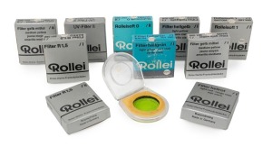 FRANKE & HEIDECKE: Ten lens filters all in maker's boxes with plastic cases, several also with instruction sheets, comprising items with BAIHE 201070, BAIMI 201080, BALIN 201090, BARKO 201280, BATON 201320, BAUBI 201120, GUIMI 202060, GUSKY 202130, GUTNU 202280, and R1,5 202250 designations. (10 items)