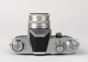 PENTACON: Contax&nbsp;S SLR camera [#8905], c. 1951, with Biotar T 58mm f2 lens [#3403524]. - 4