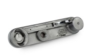 LEITZ:&nbsp;SCNOO rapid-winder baseplate for Leica IIIb, c. 1935, in chrome.