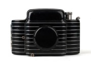 KODAK: Circa 1936 Bantam Special 828 film camera [#10294], with Ektar 45mm f2 lens and Compur-Rapid shutter. Much admired for its black and silver Art Deco&nbsp;styling. - 2