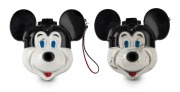 DISNEY: Two c. 1967 Mick-A-Matic novelty fixed-focus cameras. (2 cameras)