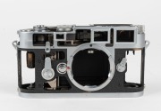 LEITZ: Chrome Leica M3 camera body cutaway model, c. 1957. - 2