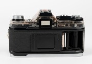 CANON: Partially-transparent Canon AE-1 camera body cutaway model [#209457], c. 1976. - 3