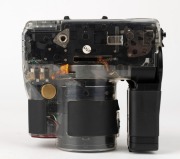 RIKEN: Transparent-body Ricoh Mirai SLR camera [#47109329], c. 1988, with Ricoh Zoom 35-135mm f4.2-5.6 lens. Believed to be one of less than twelve to be produced. - 4