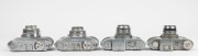 APPARATE & KAMERABAU: Four c. 1950s 35mm cameras - one Akarette I, one Akarelle, one Arette DN, and one Arette I BN. (4 cameras) - 4