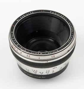 KILFITT: Makro-Kilar E 40mm f2.8 lens [#246-4153], c. 1960, with Exakta mount.