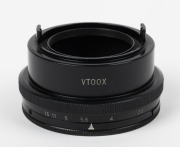 LEITZ: Extremely rare mint condition VTOOX aperture setting ring for Elmar 50mm f2.8 lens, c. 1960. - 2