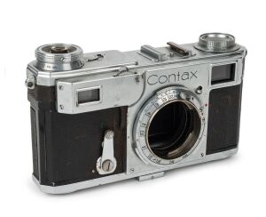 ZEISS IKON: Contax II 543/24 rangefinder camera body [#G13233], c. 1938.