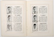 "AUSTRALIAN XI ENGLISH TOUR 1934" Orient Line souvenir programme and fixture list(with cover artwork by Walter Jardine) featuring individual photographs of the Australian team, each signed individually in pen. Provenance: The Clarrie Grimmett Collection; - 3