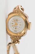 Seven assorted wristwatches including a gold-plated CARTIER, and a ladies 14ct gold cased TITUS, (7 items) - 8