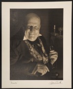 JULIAN SMITH (1873-1947), I.) Dick Swiveller, II.) You Called Me Dog, III.) Prof. Watson, IV.) The Plot Thickens, V.) Micawber, VI.) The Scout, photogravures, all titled and signed in the lower margins, sheet size 42.5 x 34cm each - 2