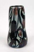 MITSUO SHOJI&nbsp;pottery sauce pourer and two pottery vases, (3 items), each signed to the base, with accompanying documentation, the largest 22cm high - 8