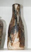 Five assorted Australian studio pottery vases including JOHN DERMER and HARRY MEMMOTT, the largest 29cm high - 3