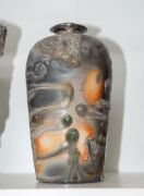 Five assorted Australian studio pottery vases including JOHN DERMER and HARRY MEMMOTT, the largest 29cm high - 5