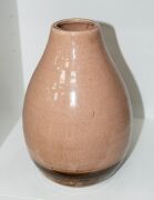 Nine assorted pottery vases including ERIC JUCKERT grape vase, the largest 28cm high - 16