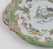 "UNION CLUB" of Hobart porcelain lidded tureen and saucer by Minton & Boyle, circa 1840, the saucer 22cm wide - 2