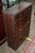 An antique Australian cedar chest of sixteen drawers, New South Wales origin, mid 19th century, ​​​​​​​98cm high, 75cm wide, 30cm deep - 2