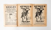 VICTORIAN FOOTBALL ASSOCIATION "FOOTBALL RECORDER"&nbsp; Second Division 1961 Special Editions for the the Final (Camberwell v Dandenong) and the Grand Final (Dandenong v Northcote) and the 1962 2nd Semi-Final (Preston v Dandenong). (Total: 3). - 2