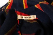 SOUTH AUSTRALIAN CRICKET ASSOCIATION, Clarrie Grimmett's blazer, blue wool with red and yellow stripes, embroidered with the initials of the South Australian Cricket Association and their logo in red, gold, black and white thread, circa 1939/40. Label of - 6